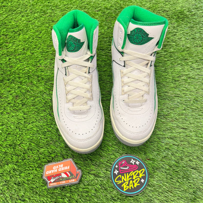 Jordan 2 Retro Lucky Green 8M/9.5W