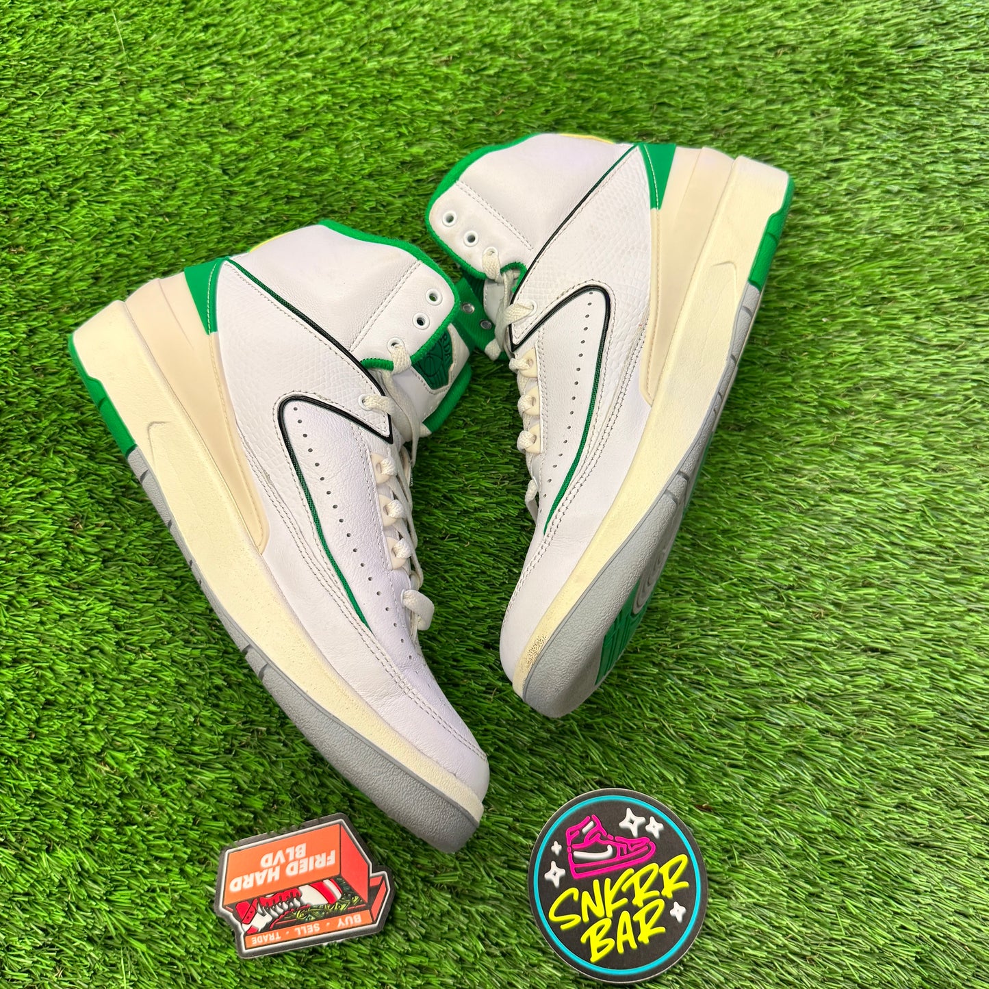 Jordan 2 Retro Lucky Green 8M/9.5W