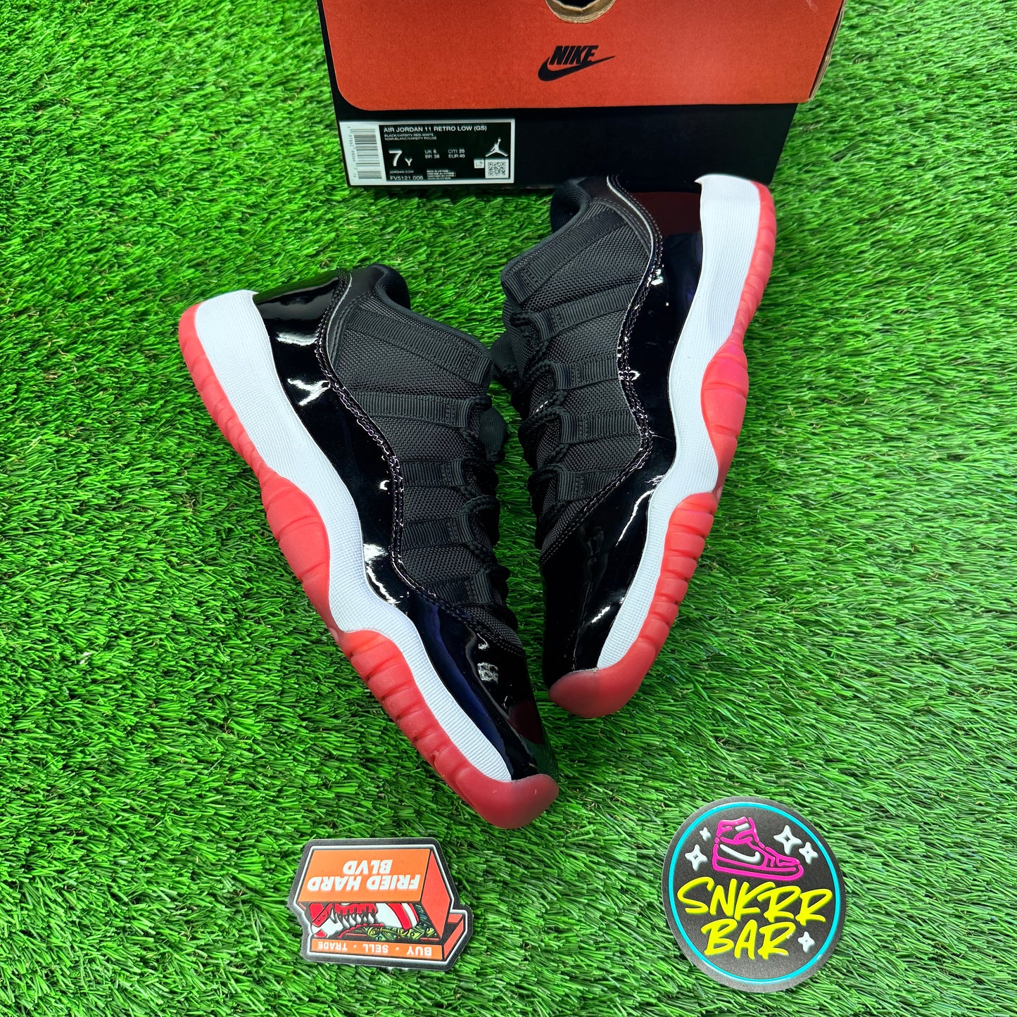 Jordan 11 Retro Low Bred (GS) (2025) 7Y/8.5W