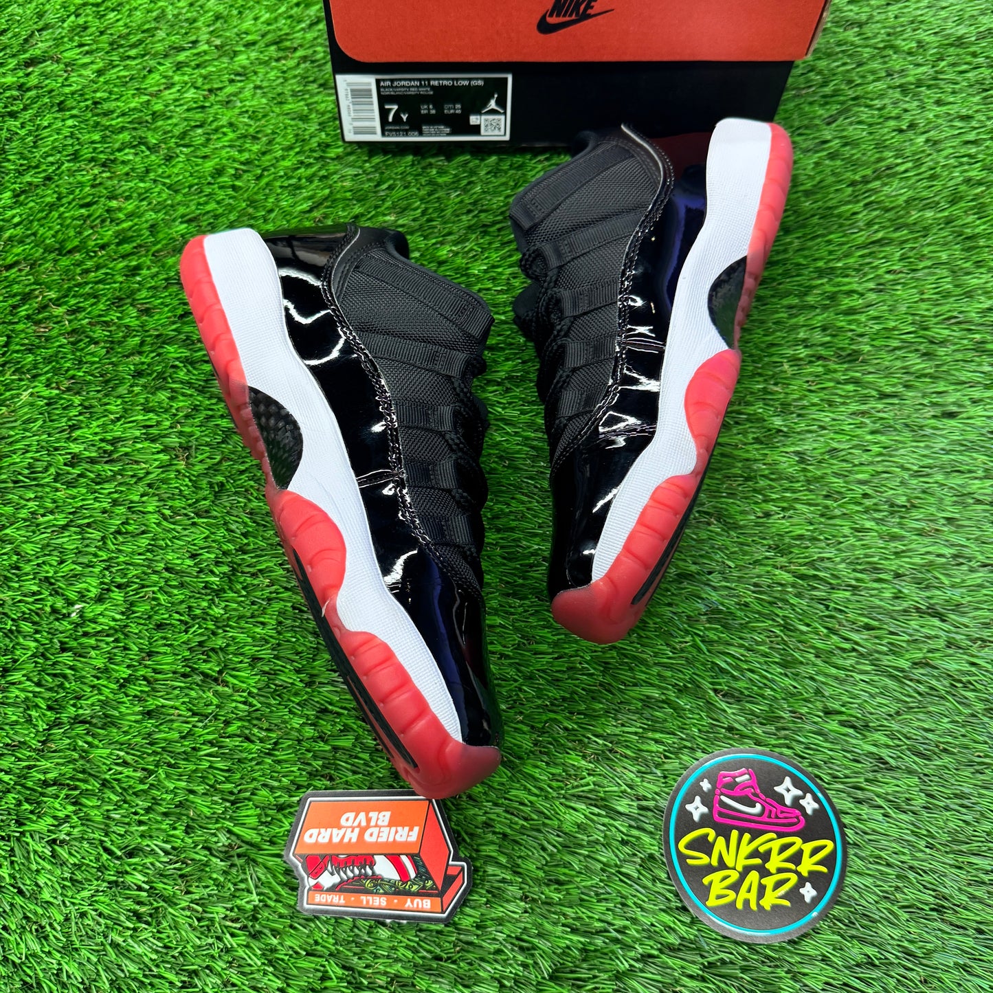 Jordan 11 Retro Low Bred (GS) (2025) 7Y/8.5W