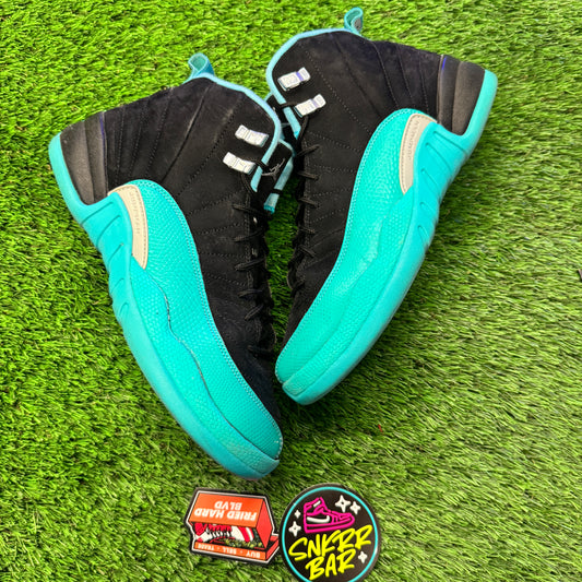 Jordan 12 Retro Hyper Jade (GS) 9.5Y/11W