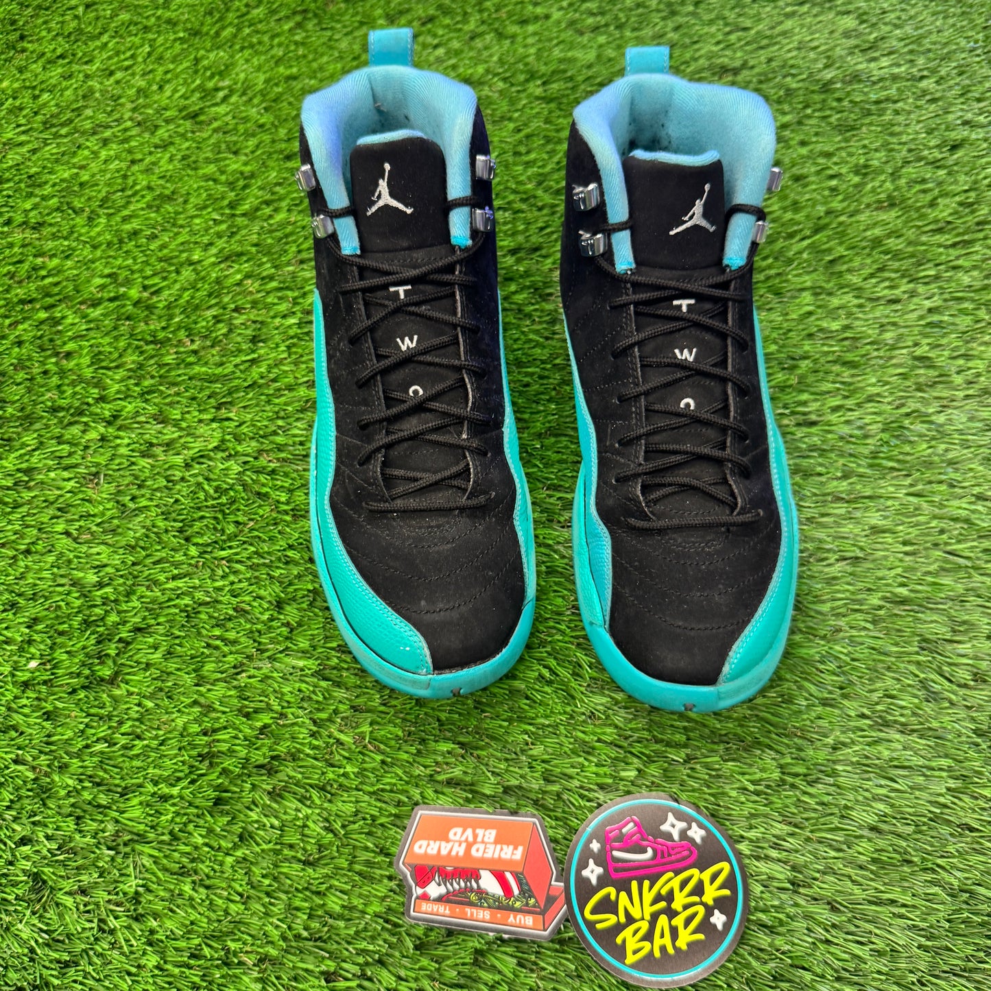 Jordan 12 Retro Hyper Jade (GS) 9.5Y/11W