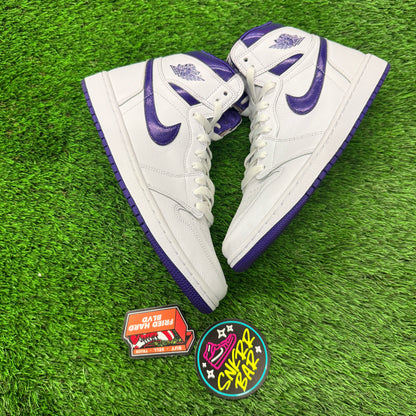 Jordan 1 Retro High Court Purple (Women's) 9M/10.5W