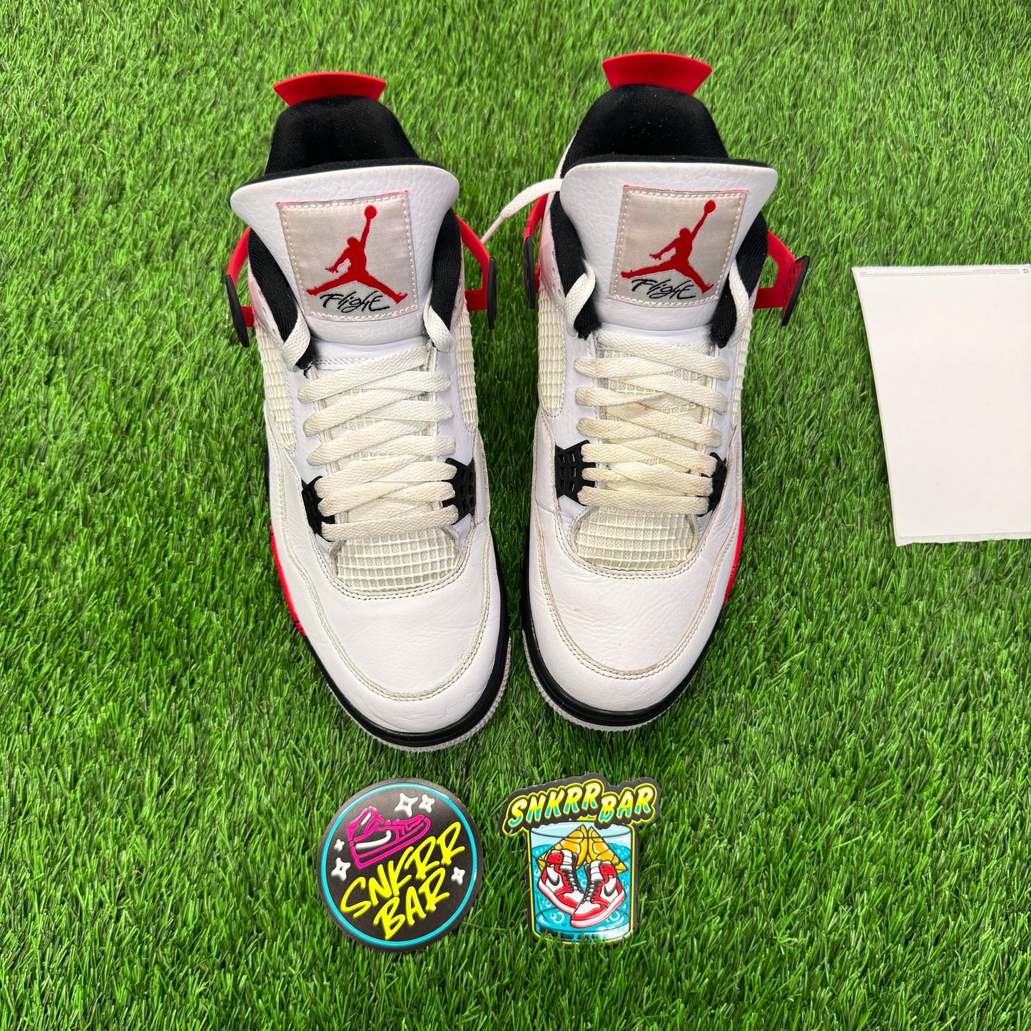 Jordan 4 Retro Red Cement SIZE 10M/11.5W