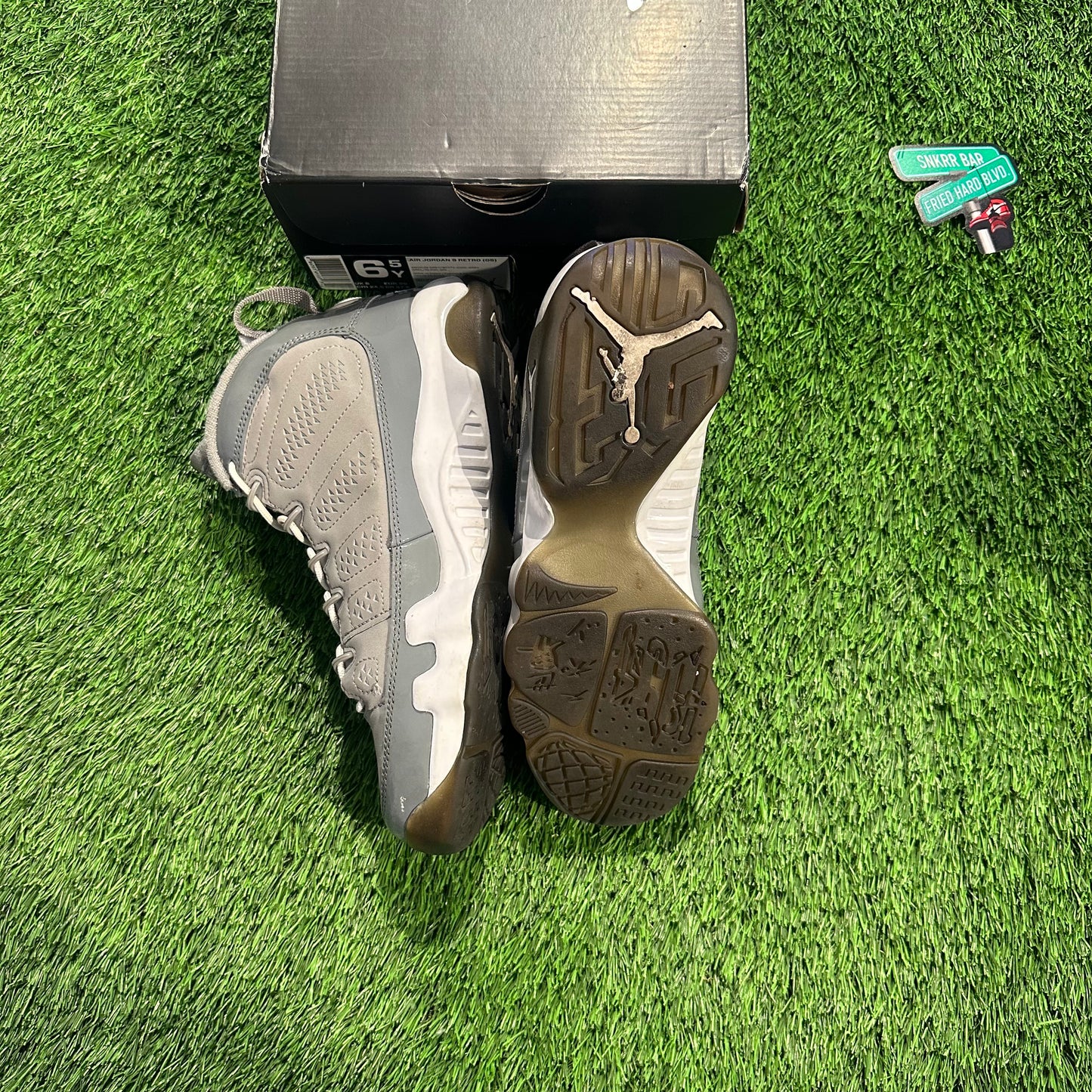 Jordan 9 Retro Cool Grey (2012) (GS)