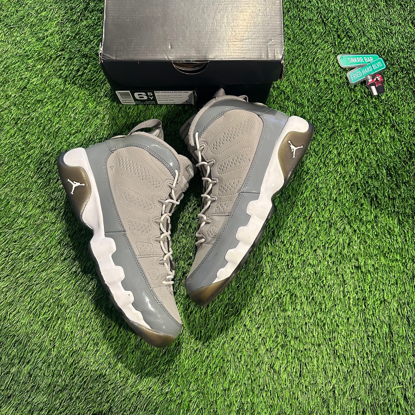 Jordan 9 Retro Cool Grey (2012) (GS)