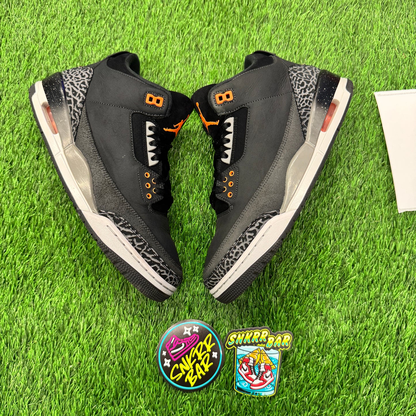 Jordan 3 Retro Fear Pack (2023) SIZE 10M/11.5W