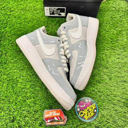 Nike Air Force 1 Low '07 LV8 Wolf Grey Vast Grey White 10.5M/12W