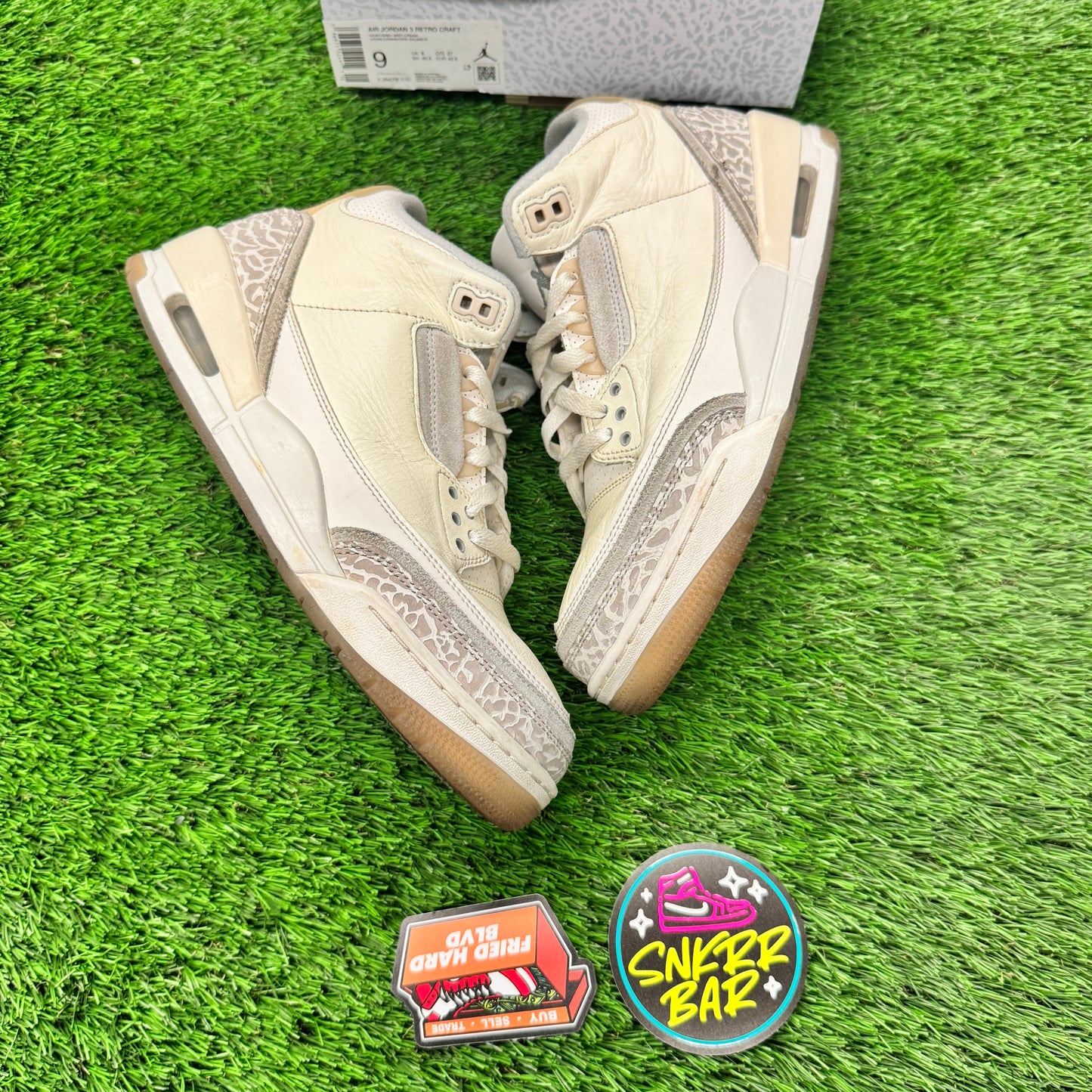 Jordan 3 Retro Craft Ivory 9M/10.5W