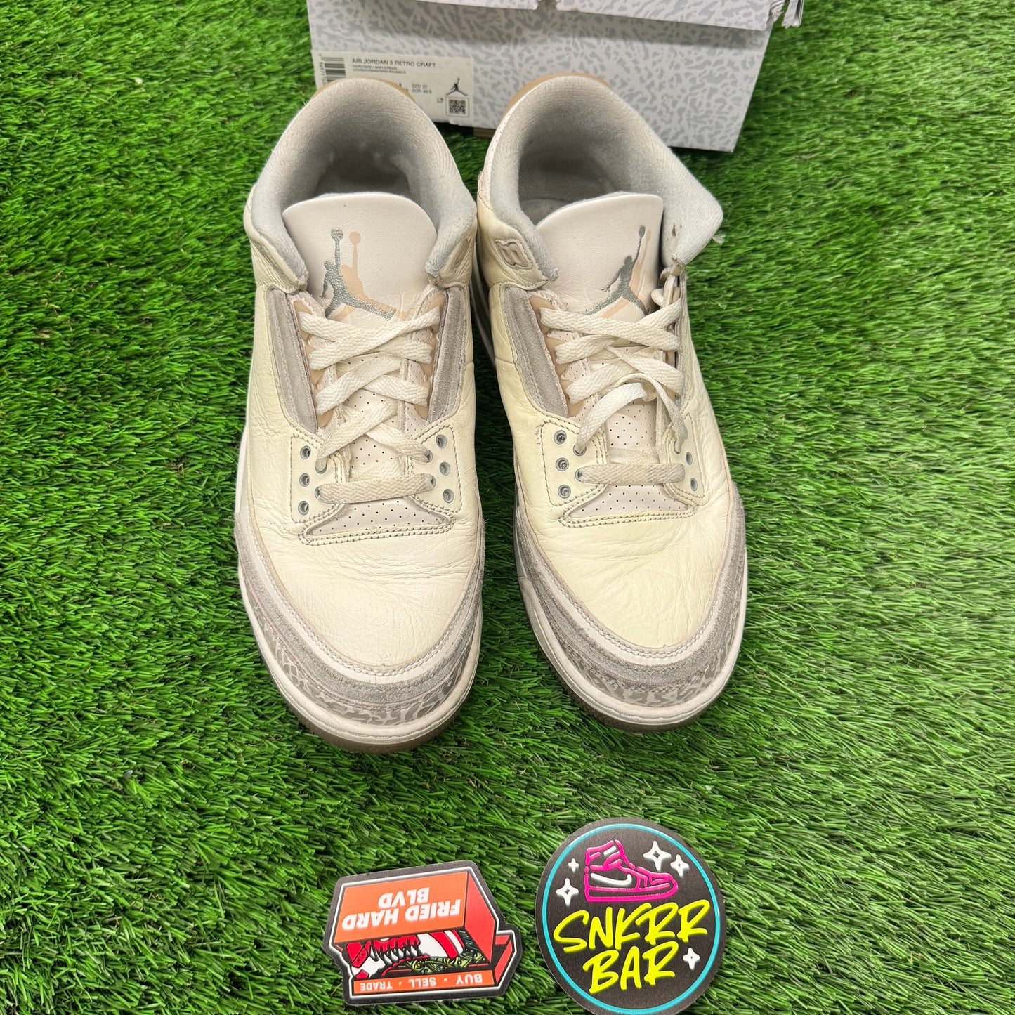 Jordan 3 Retro Craft Ivory 9M/10.5W