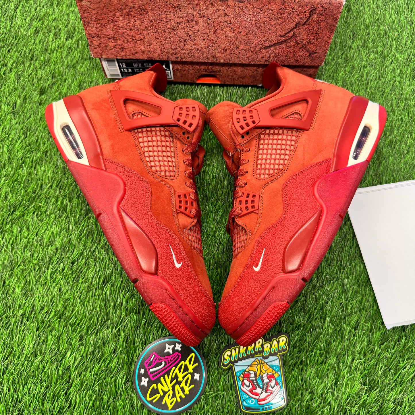 Air Jordan 4 Retro OG SP Nigel Sylvester Brick by Brick 12M/13.5W