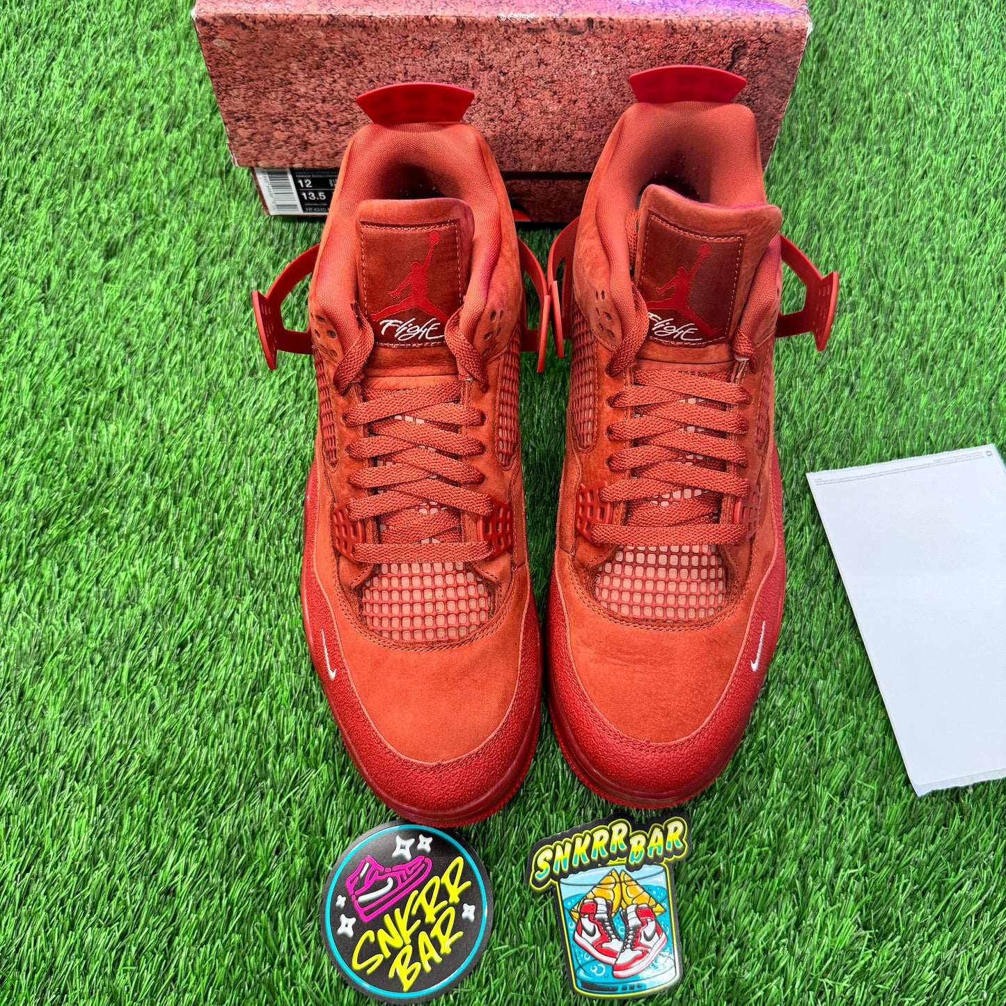 Air Jordan 4 Retro OG SP Nigel Sylvester Brick by Brick 12M/13.5W