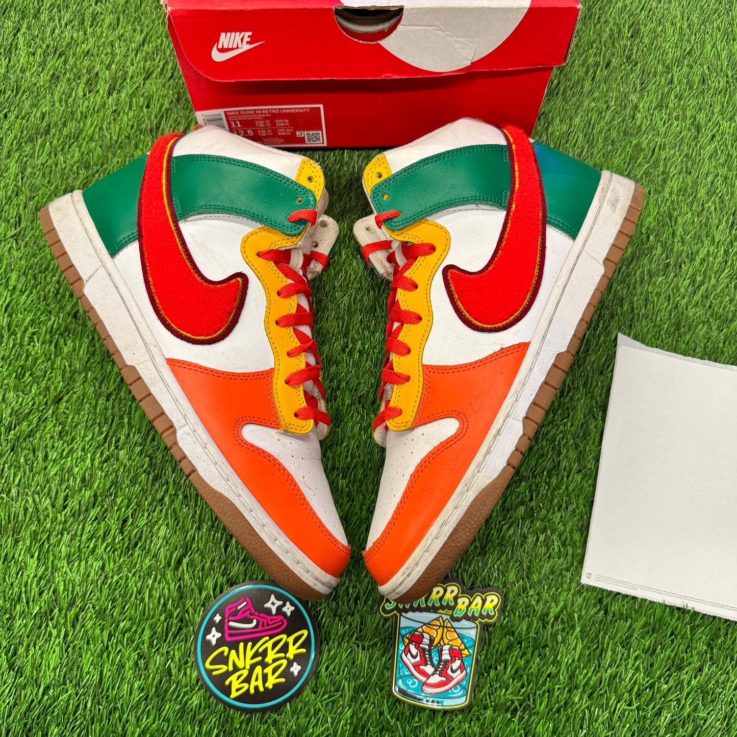 Dunk High University 7 Eleven 'Chenille Swoosh' 11M/12.5W