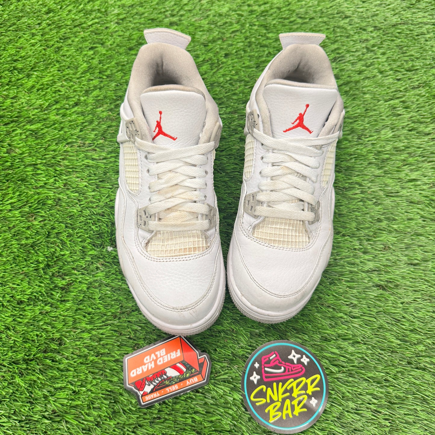 Jordan 4 Retro White Oreo (2021) (GS) 5.5Y/7W