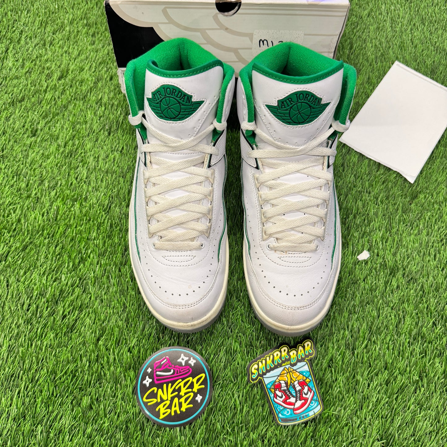 Jordan 2 Retro Lucky Green SIZE 10M/11.5W