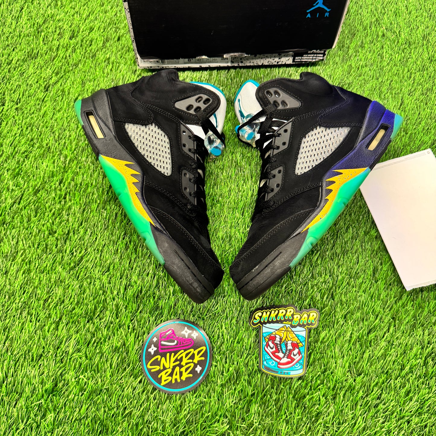 Jordan 5 Retro Aqua SIZE 8.5M/10W
