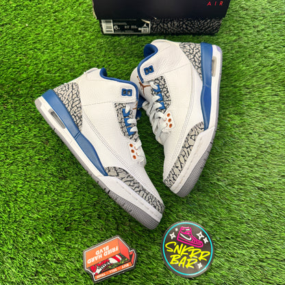 Jordan 3 Retro Wizards (GS) SIZE 6Y/7.5W