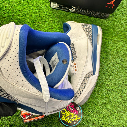 Jordan 3 Retro Wizards (GS) SIZE 6Y/7.5W