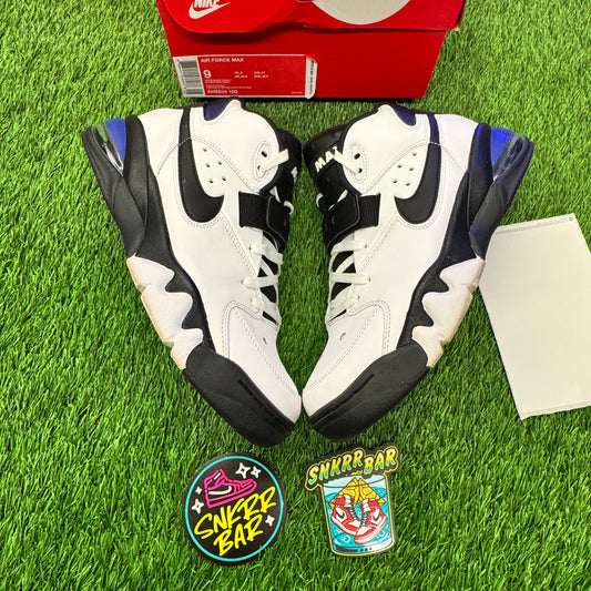 Air Force Max White Black-Cobalt SIZE 9M/10.5W