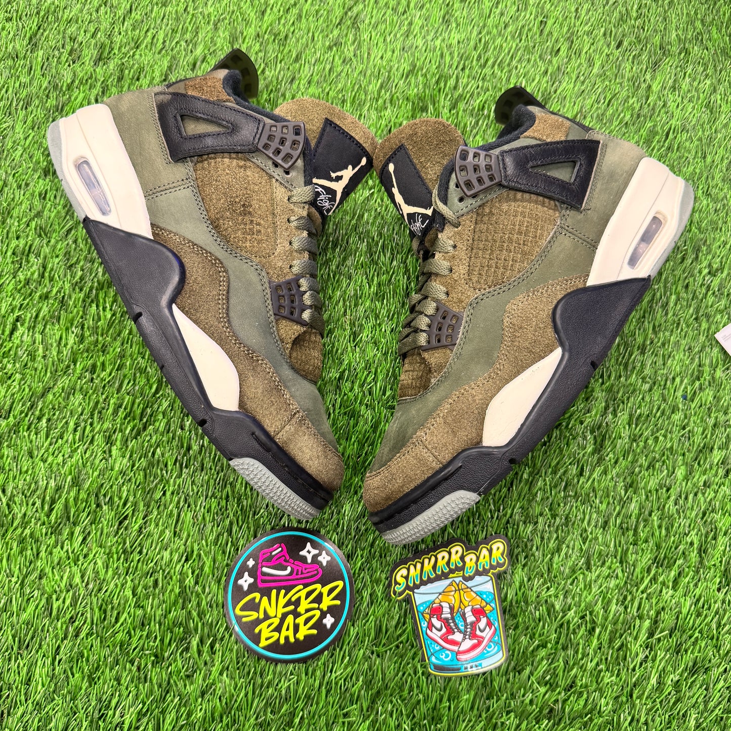 Jordan 4 Retro SE Craft Medium Olive SIZE 9M/10.5W