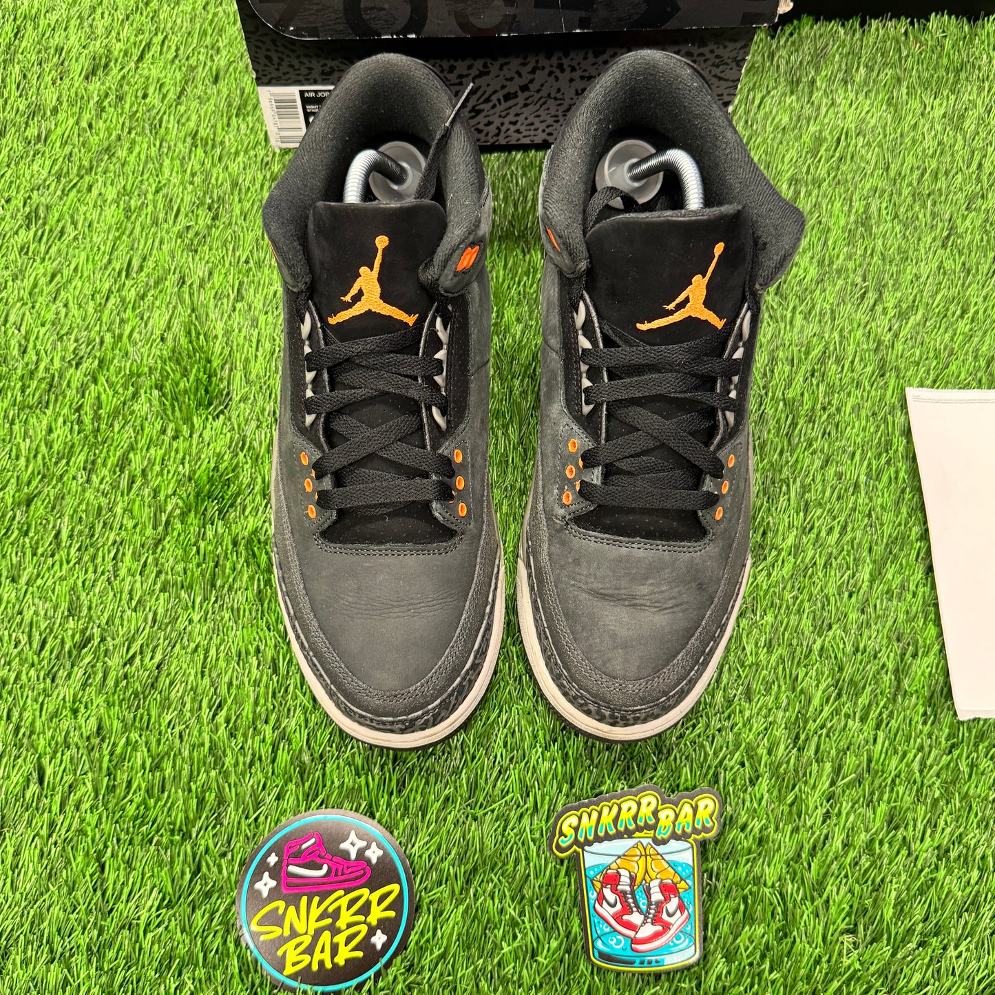 Jordan 3 Retro Fear Pack (2023) SIZE 9.5M/11W