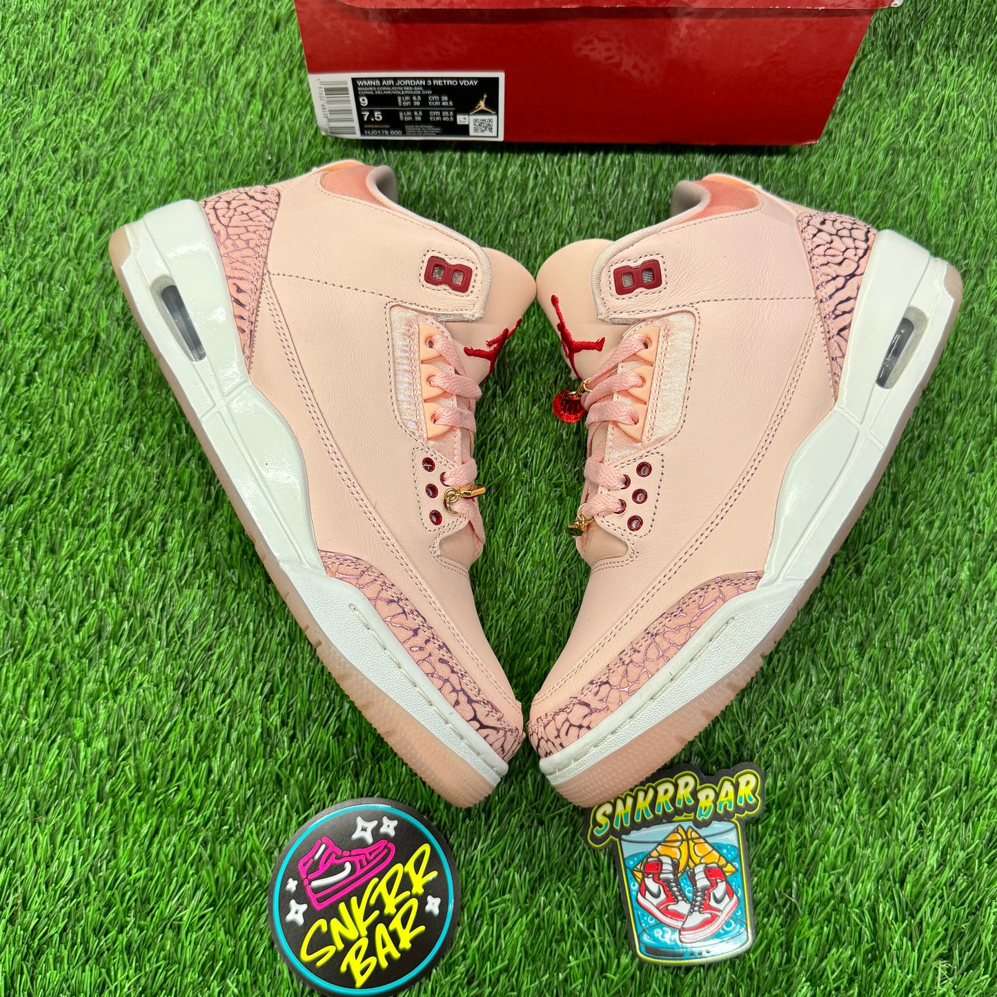 Jordan 3 Retro Valentine's Day Treat Yourself (2025) (Women's) SIZE 7.5M/9W