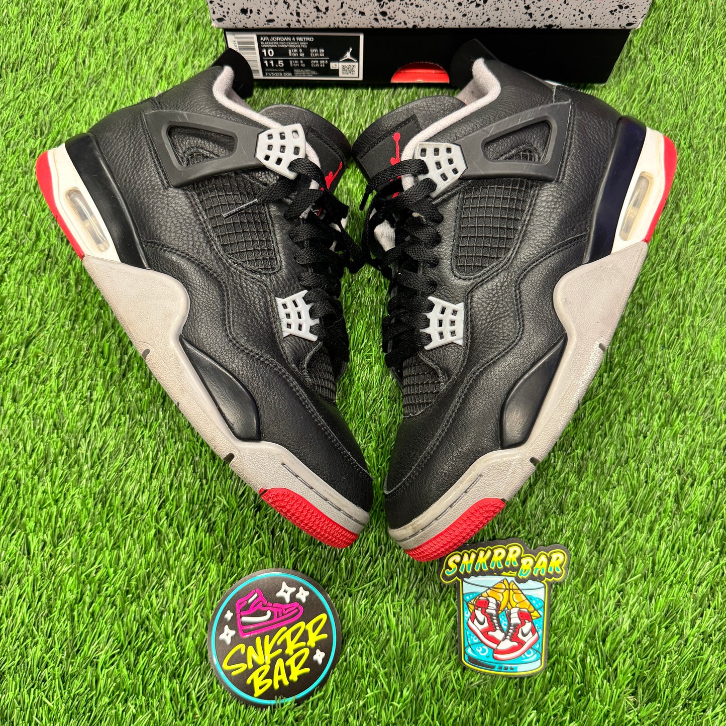 Jordan 4 Retro Bred Reimagined SIZE 10M/11.5W