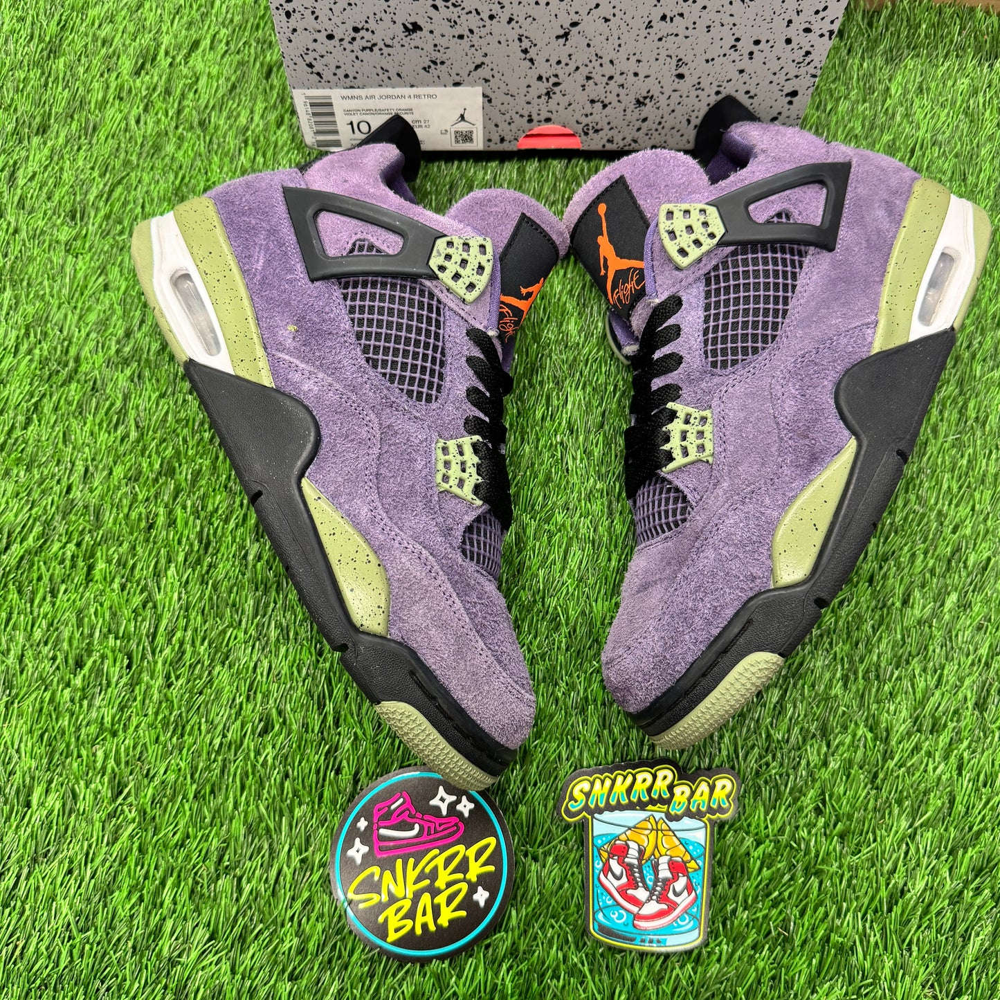 Jordan 4 Retro Canyon Purple (Women's) SIZE 8.5M/10W