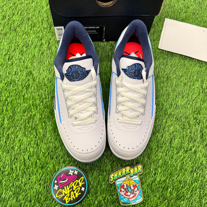 Jordan 2 Retro Low University Blue (2016) SIZE 8.5M/10W