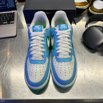 Nike Air Force 1 Low '07 Aquarius Blue Vapor Green 10M/11.5W