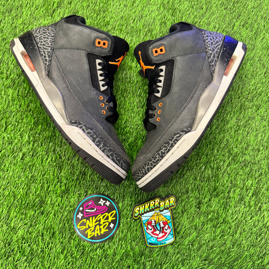 Jordan 3 Retro Fear Pack (2023) SIZE 10.5M/12W