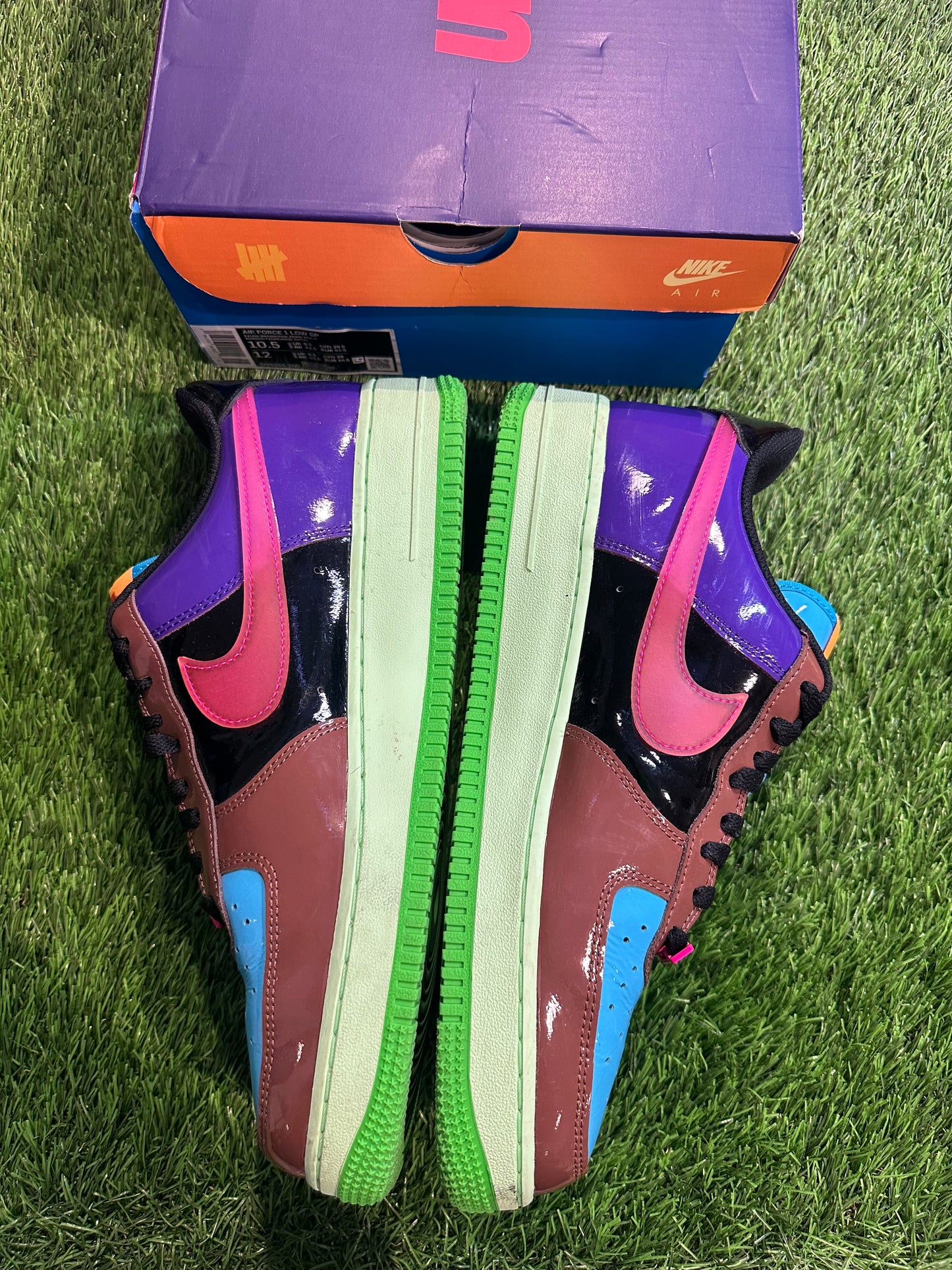 Nike Air Force 1 Low SP Undefeated Multi-Patent Pink Prime