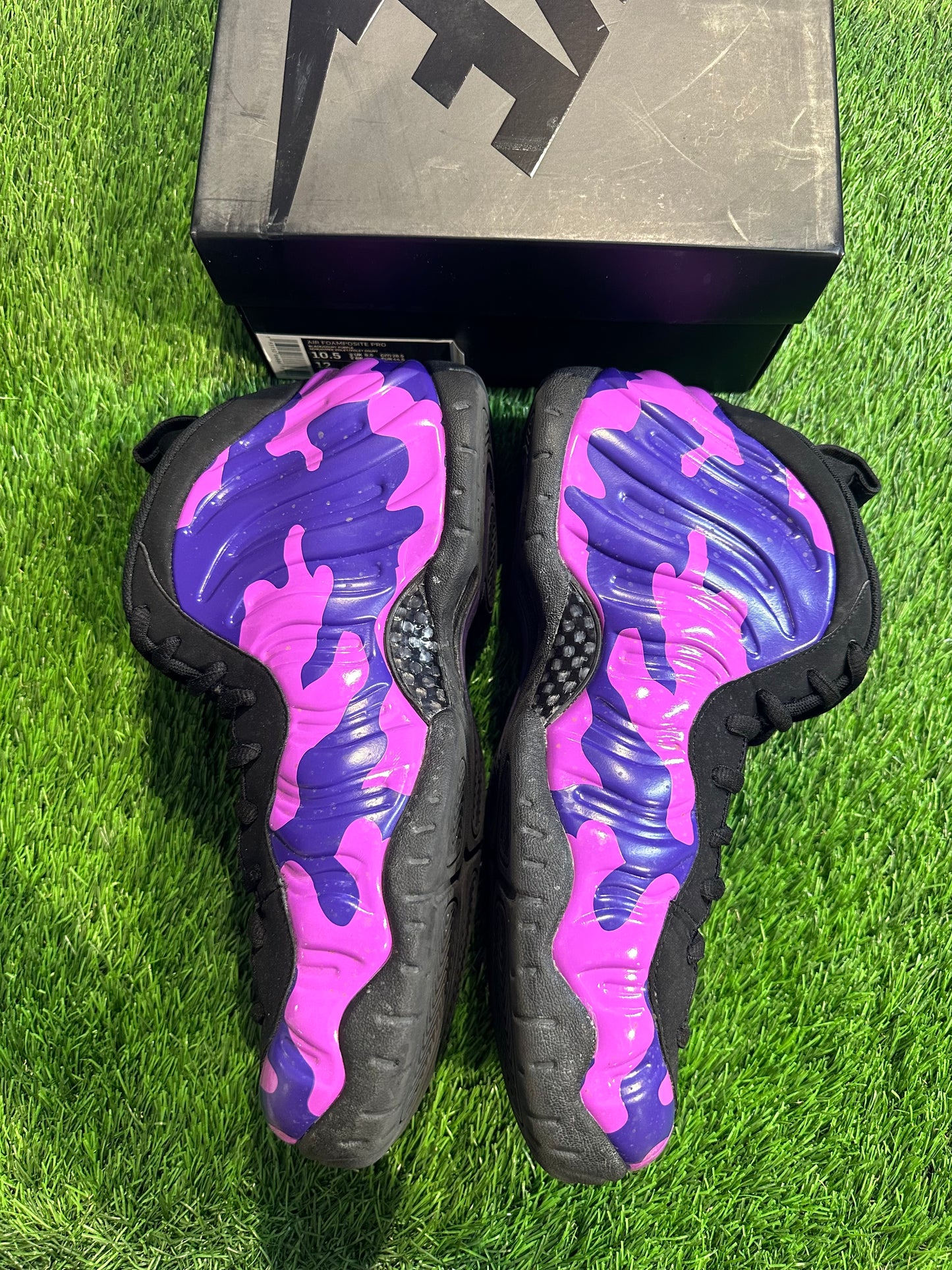 Nike Air Foamposite Pro Purple Camo