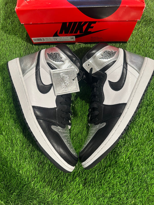 Jordan 1 Retro High Silver Toe (Women's)