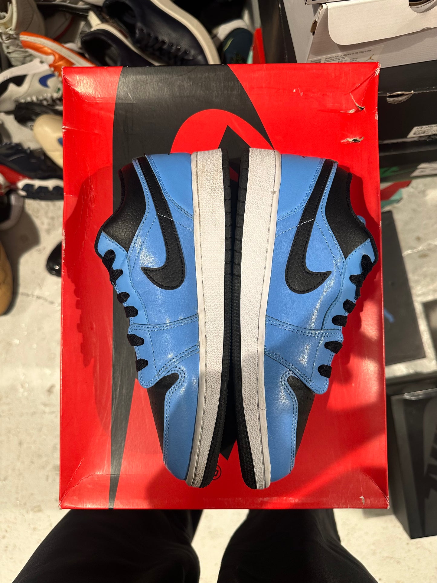 Jordan 1 Low University Blue Black (GS) 6Y/7.5M