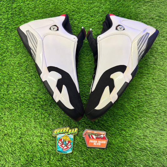Jordan 14 Retro Black Toe (2014) SIZE 15M/16.5W