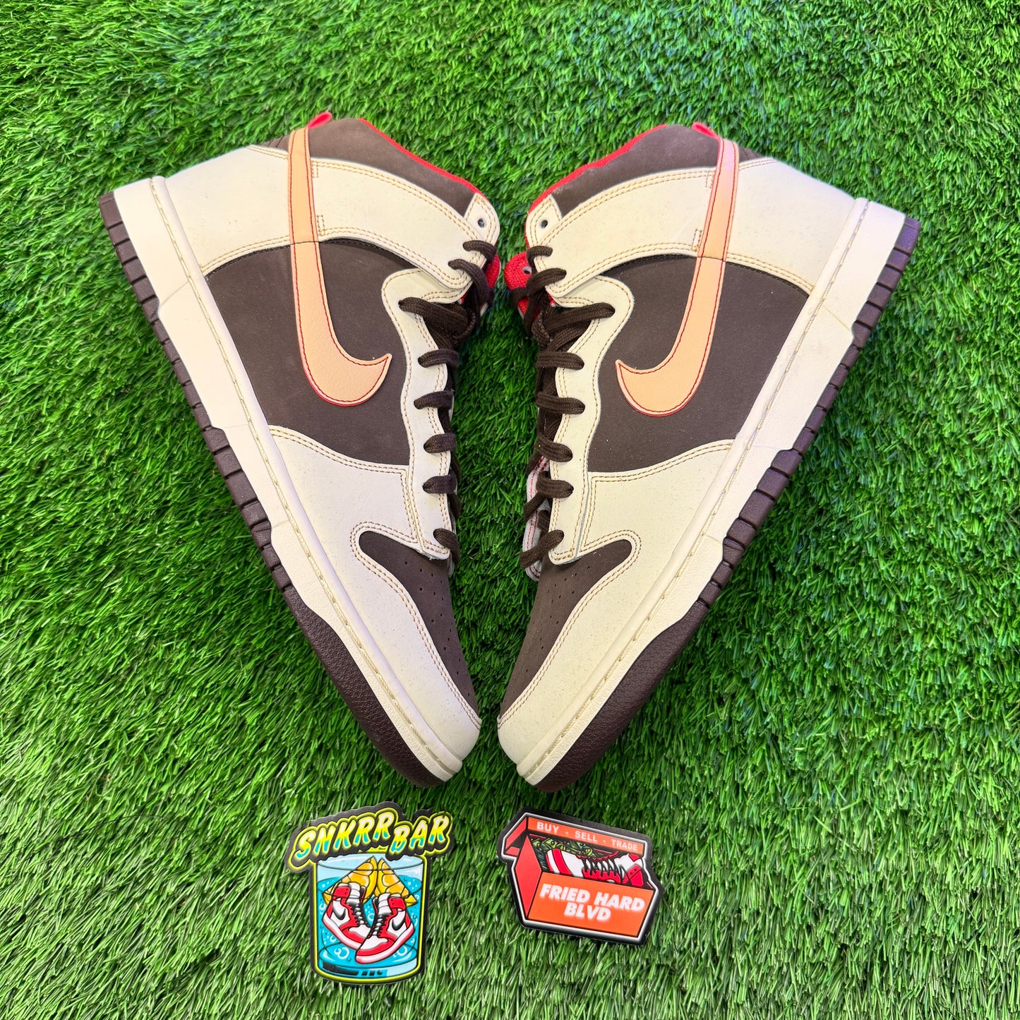 Nike Dunk High SE Baroque Brown SIZE 12M/13.5W