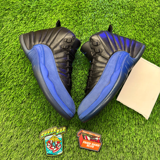 Jordan 12 Retro Black Game Royal SIZE 8.5M/10W