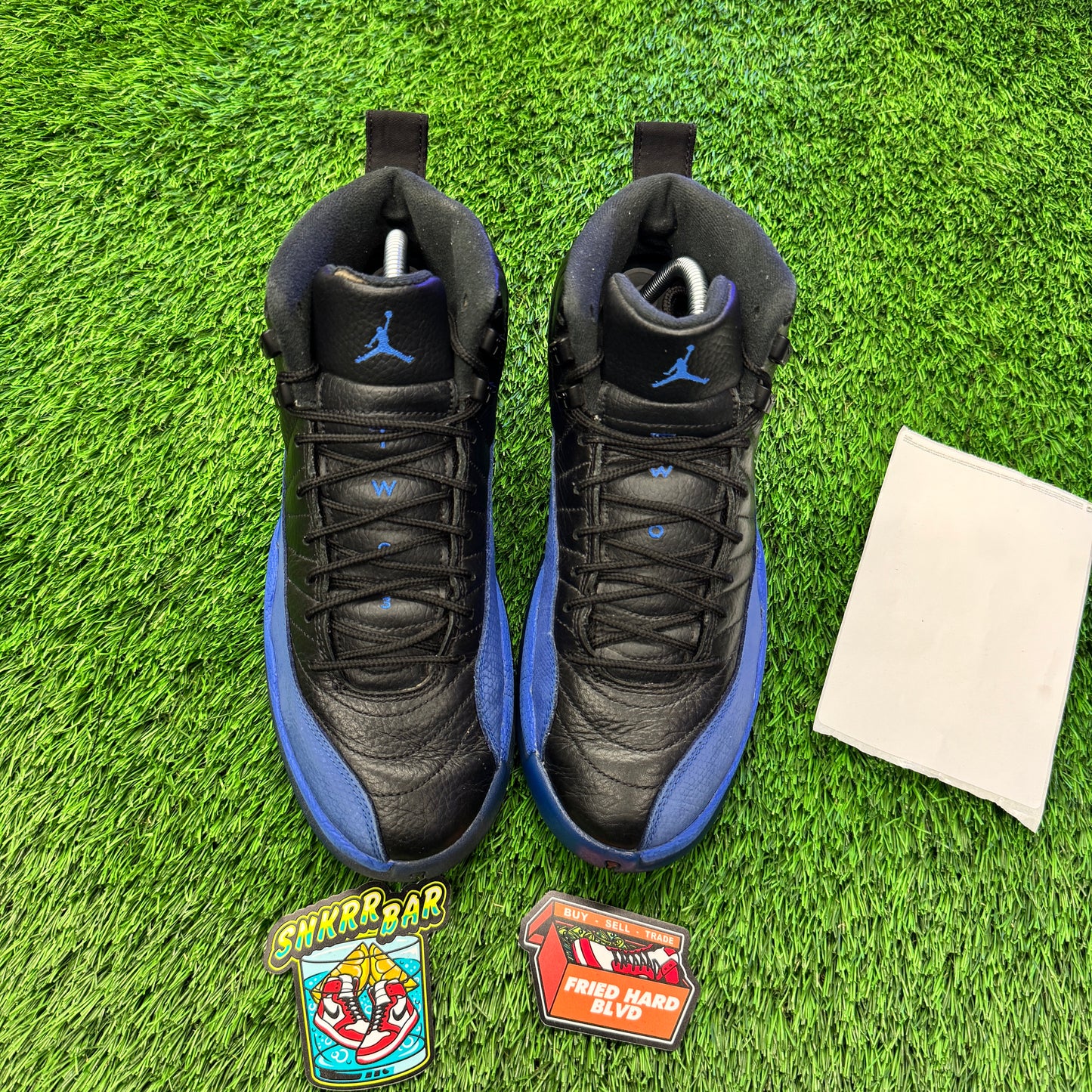 Jordan 12 Retro Black Game Royal SIZE 8.5M/10W