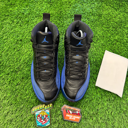 Jordan 12 Retro Black Game Royal SIZE 8.5M/10W