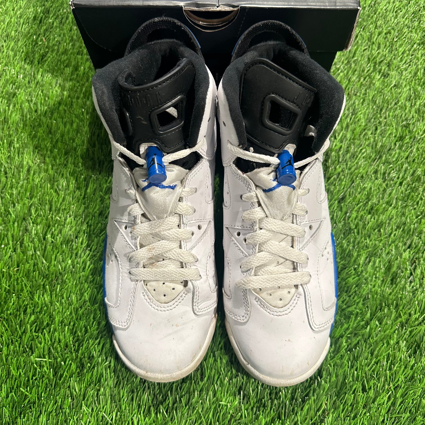 Jordan 6 Retro Sport Blue (2014) (GS) 4.5Y/6W