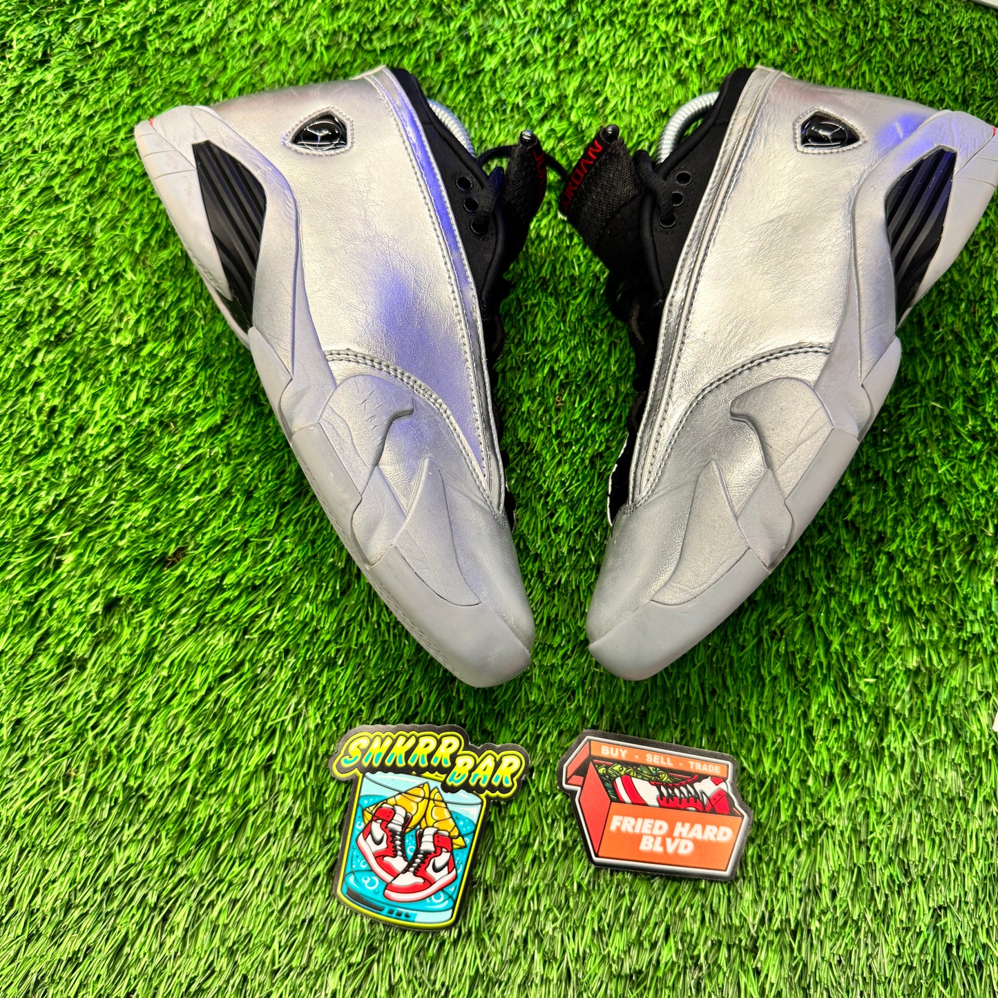 Jordan 14 Retro Metallic Silver (Women's) SIZE 6.5M/8W