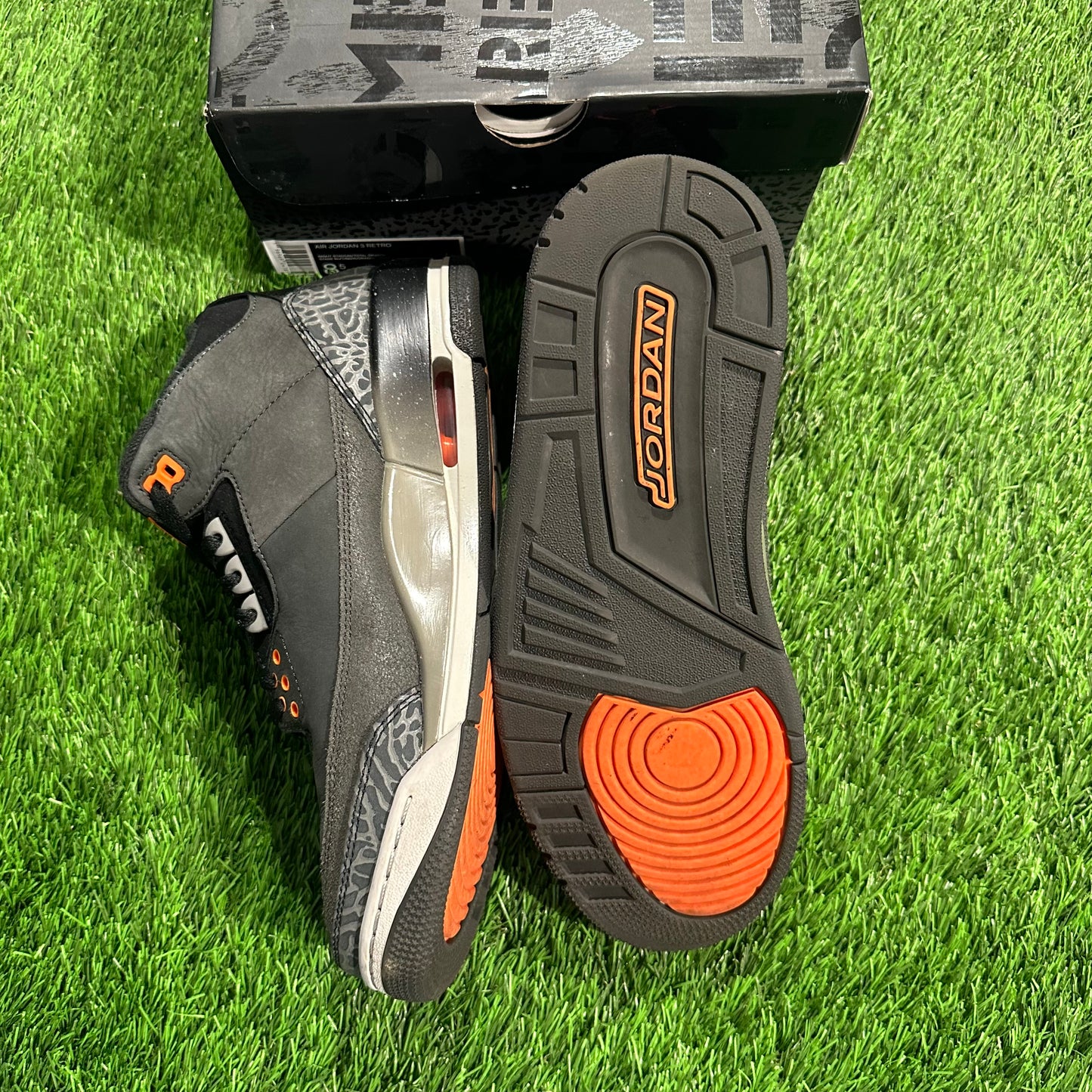 Jordan 3 Retro Fear Pack (2023) 8.5M/10W