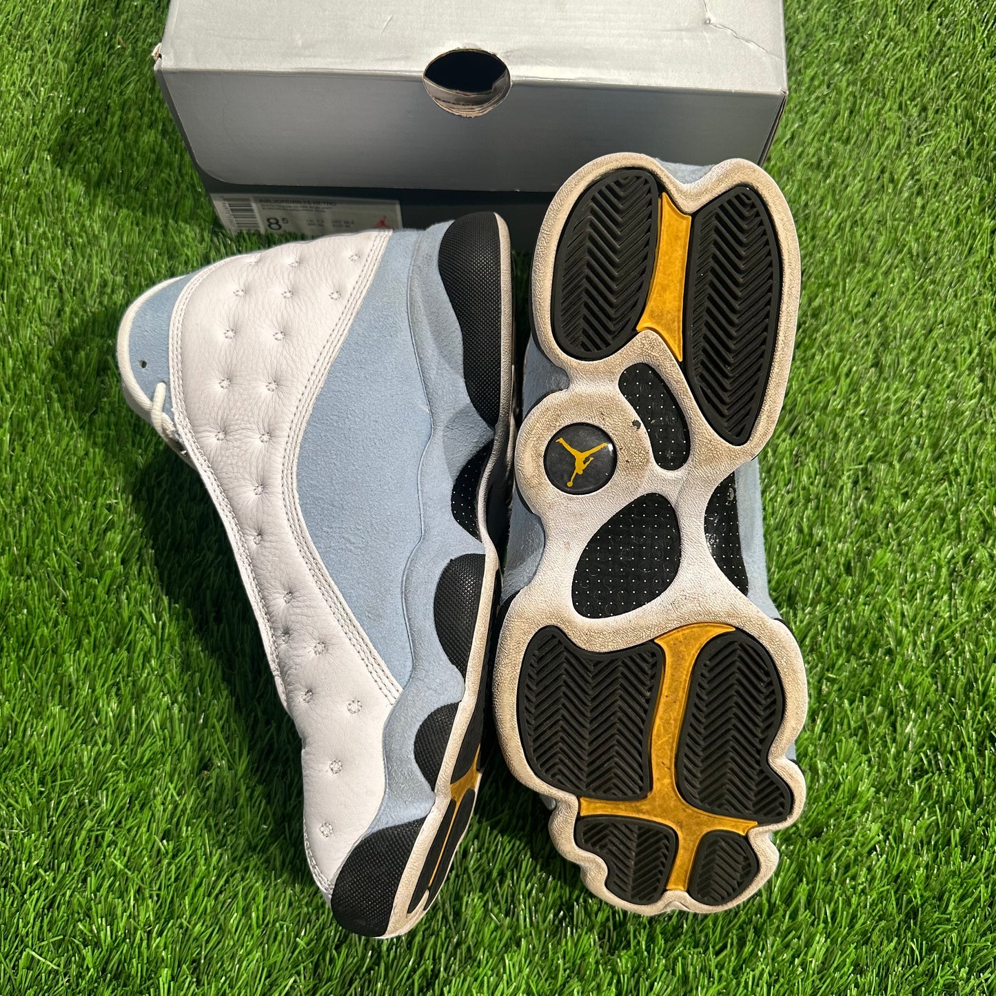 Jordan 13 Retro Blue Grey 8.5M/10W