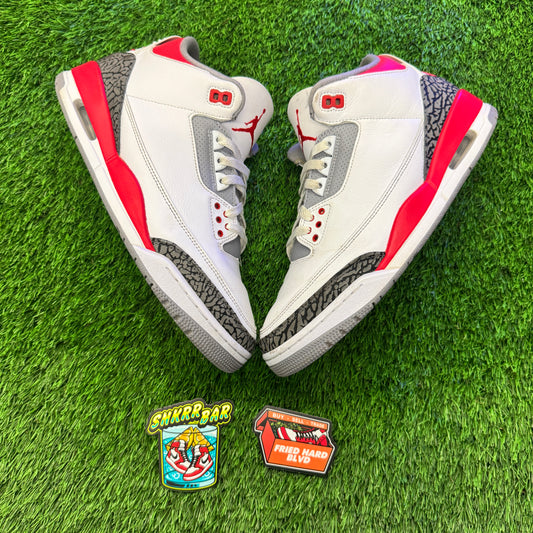 Jordan 3 Retro Fire Red (2022) SIZE 11.5M/13W