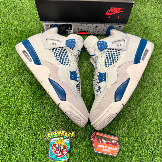 Jordan 4 Retro Military Blue (2024) SIZE 8.5M/10W