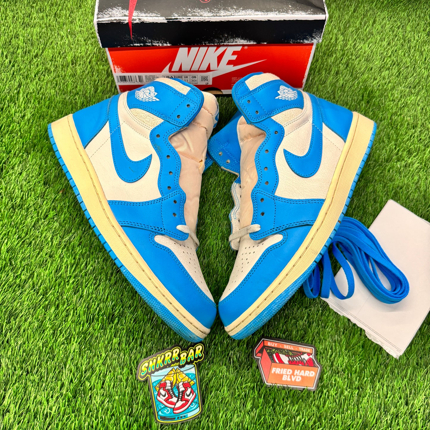 Jordan 1 Retro High OG UNC Reimagined SIZE 12M/13.5W
