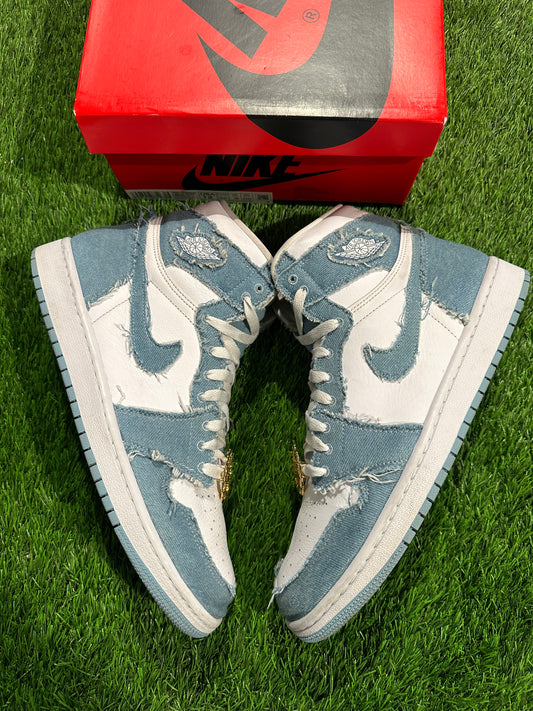Jordan 1 Retro High OG Denim (Women's) 10.5M/12W