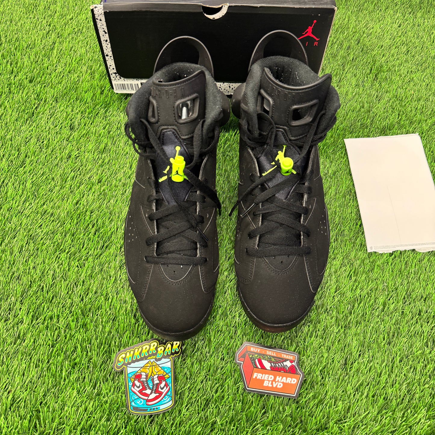 Jordan 6 Retro Electric Green SIZE 12M/13.5W