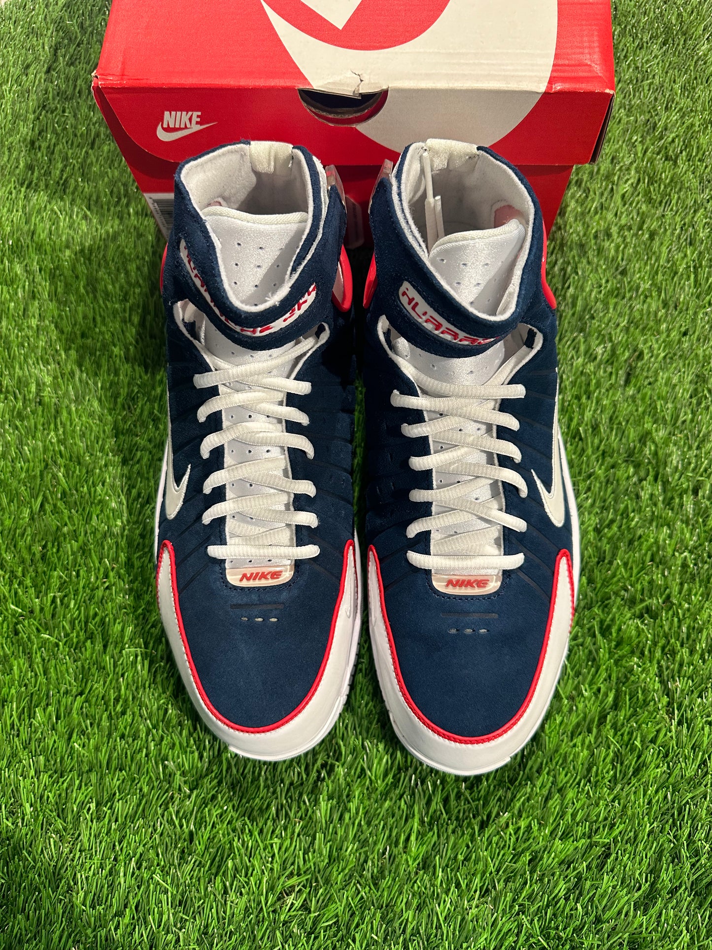 Nike Air Zoom Huarache 2K4 Navy White Red (2016)